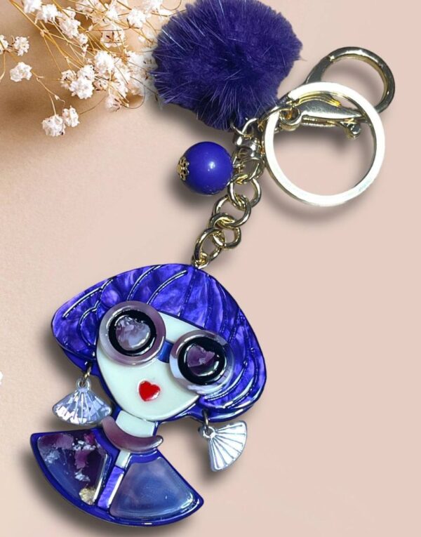 Portachiavi o charms per borsa Miss Chic