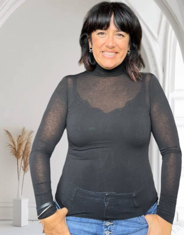 Maglie cashmerette collo alto