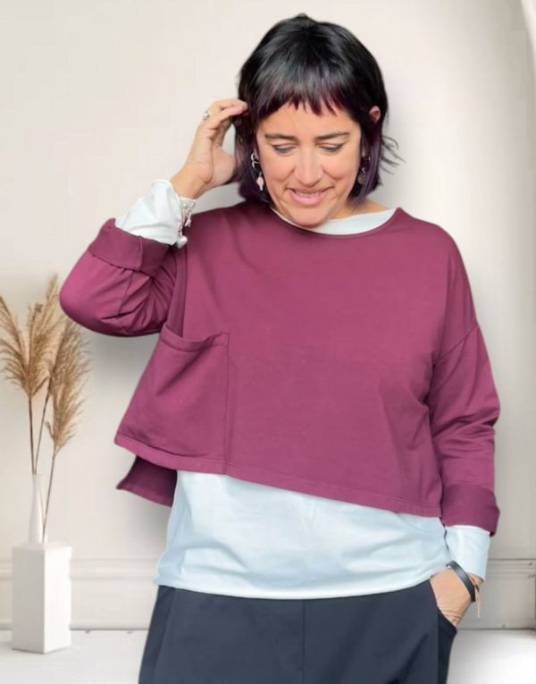 Felpa Cropped