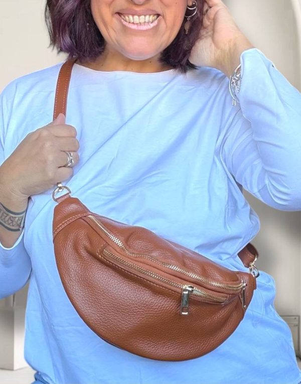 Borsa marsupio Pelle